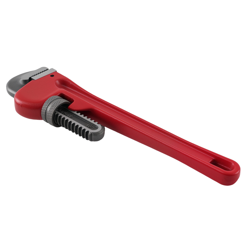 10 in Adjustable Heavy Duty Pipe Wrench CRV 250mm Jaw Plumbing Wrench Tool