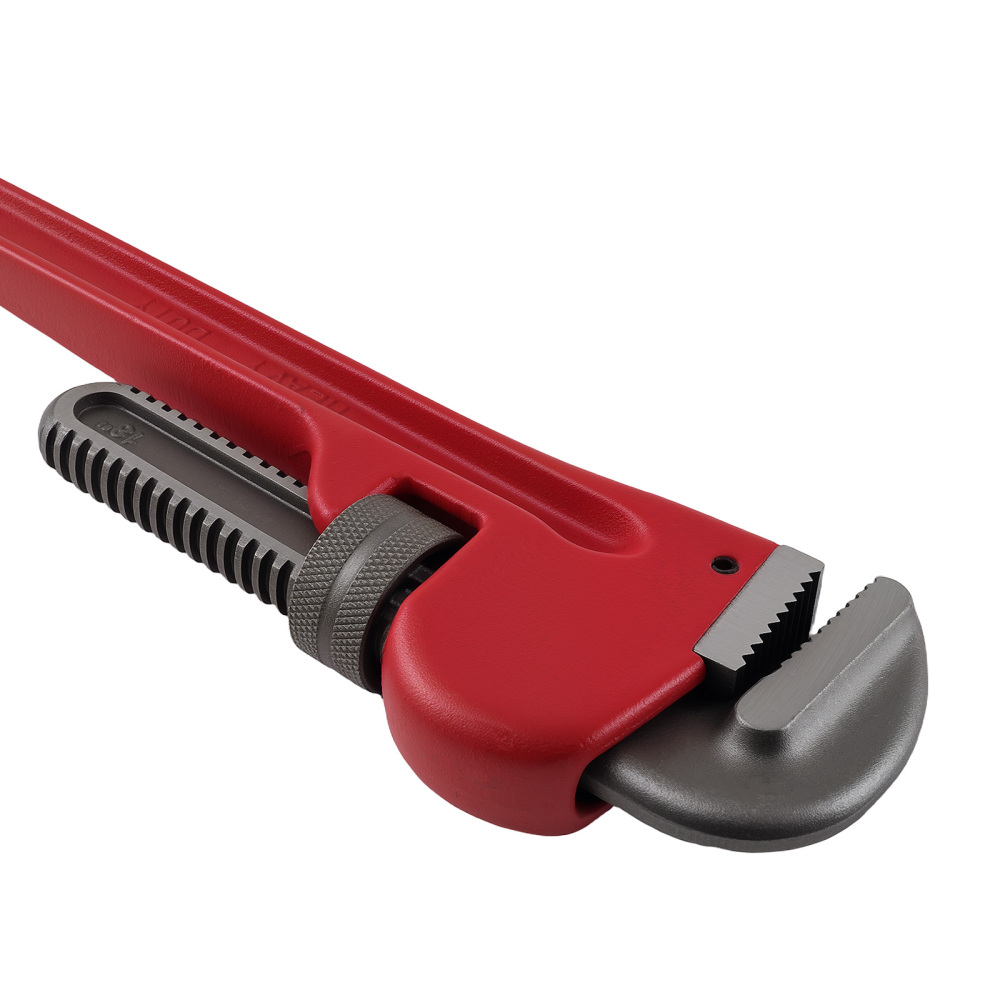 18 450mm Heavy Duty Pipe Wrench CRV Drop Forged Steel Stilson Wrench