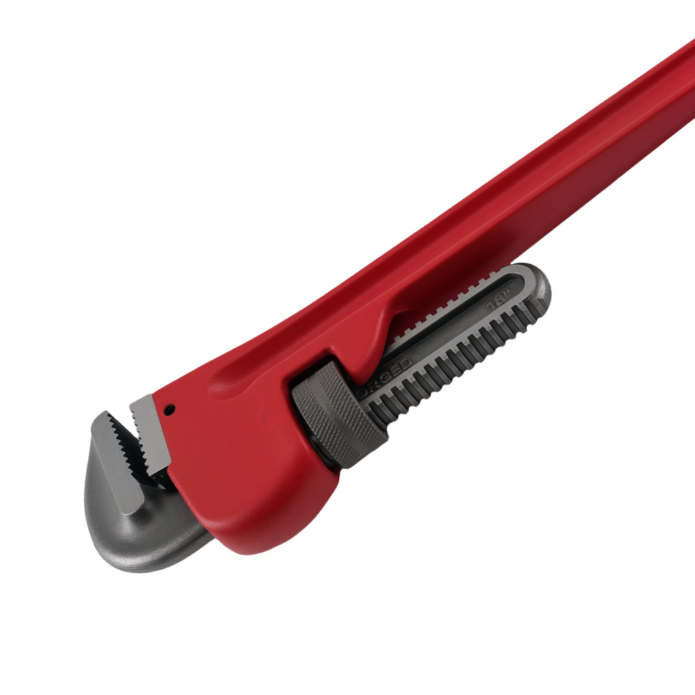 18 450mm Heavy Duty Pipe Wrench CRV Drop Forged Steel Stilson Wrench