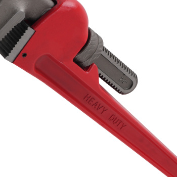 24 in Adjustable CRV Heavy Duty Pipe Wrench 85mm Jaw Industrial Plumbing