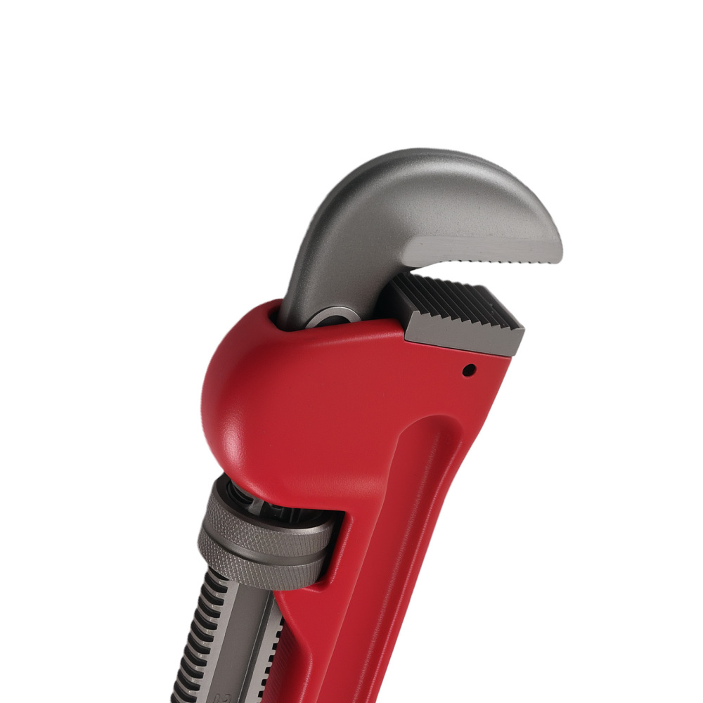 24 in Adjustable CRV Heavy Duty Pipe Wrench 85mm Jaw Industrial Plumbing