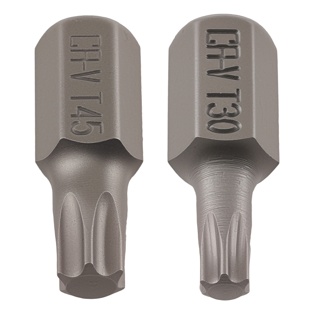 14 Piece Star Bit Socket Set T20-T55 CRV 30/75mm 1/2 Drive Adaptor