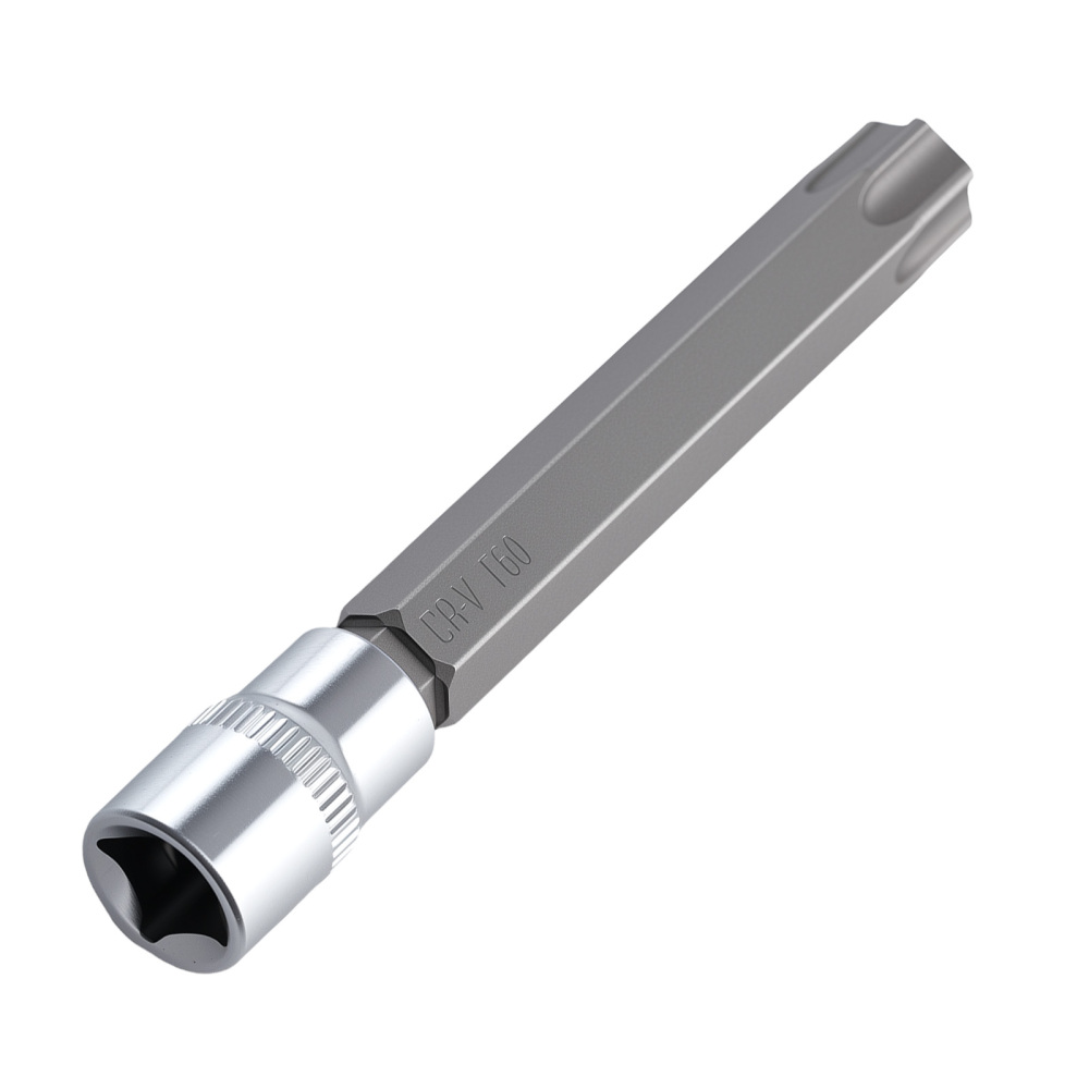 8 Pezzi Bussole Professionali 110mm T25-T60 Attacco 3/8 Cr-V