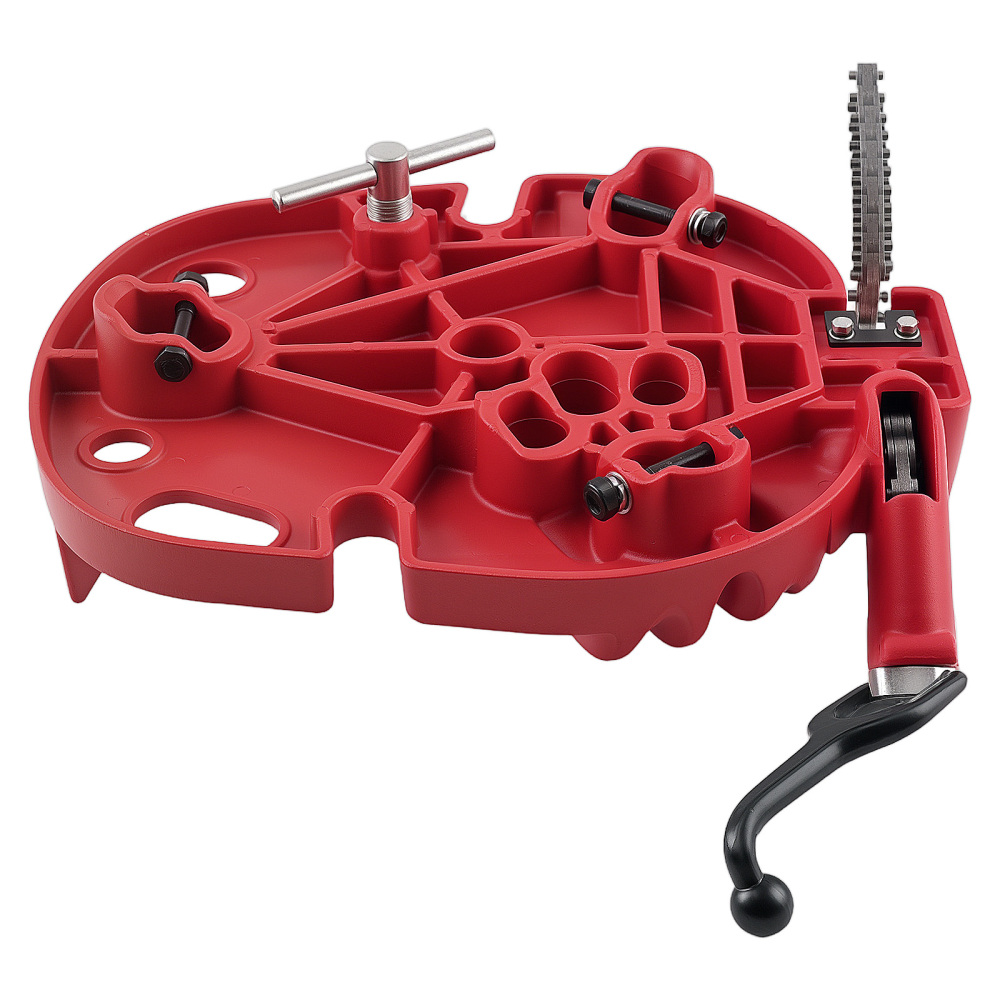 Chain Vise for Pipe Welding 1/8-6 Tripod Stand Steel 106cm 600kg Load