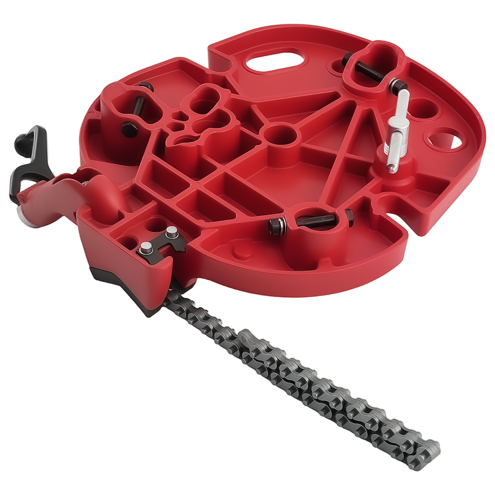 Chain Vise for Pipe Welding 1/8-6 Tripod Stand Steel 106cm 600kg Load