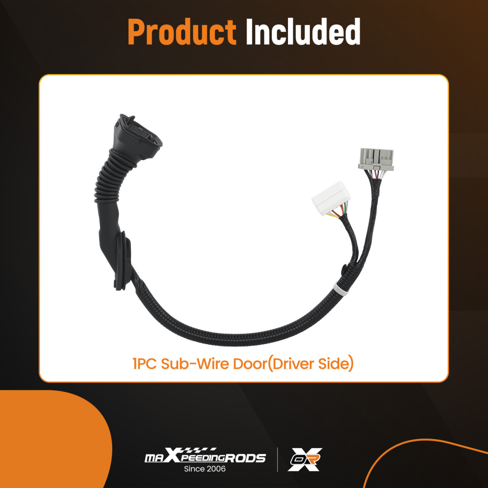 Driver Side Wiring Harness LeftFront Door Sub Wire compatible for Acura MDX 32757STXA00