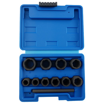 11 Estrattori for Bulloni Viti 9-19mm Quadro 3/8 Acciaio Cromo-Moli