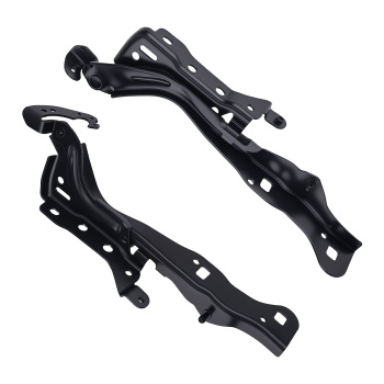 2Pcs Hood Hinge compatible for Ford F-150 2021-2024 ML3Z-16797-A ML3Z-16796-A Steel