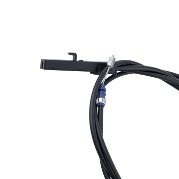 Hood Release Cable compatible for Nissan 370Z 3.7L 2009-2020 65620-1EA1A Hood Black