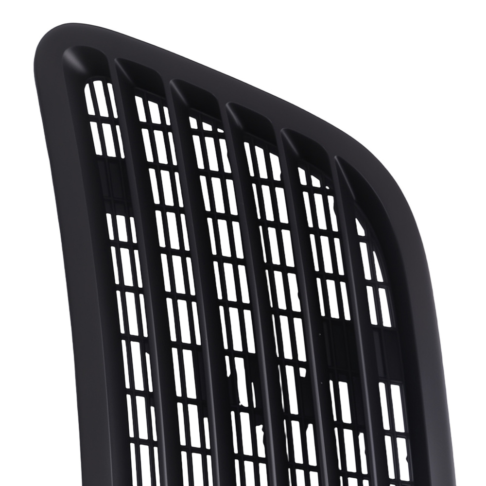 Hood Air Grille compatible for Mercedes S550 W221 2007-2013 2218800305 ABS Black Pair