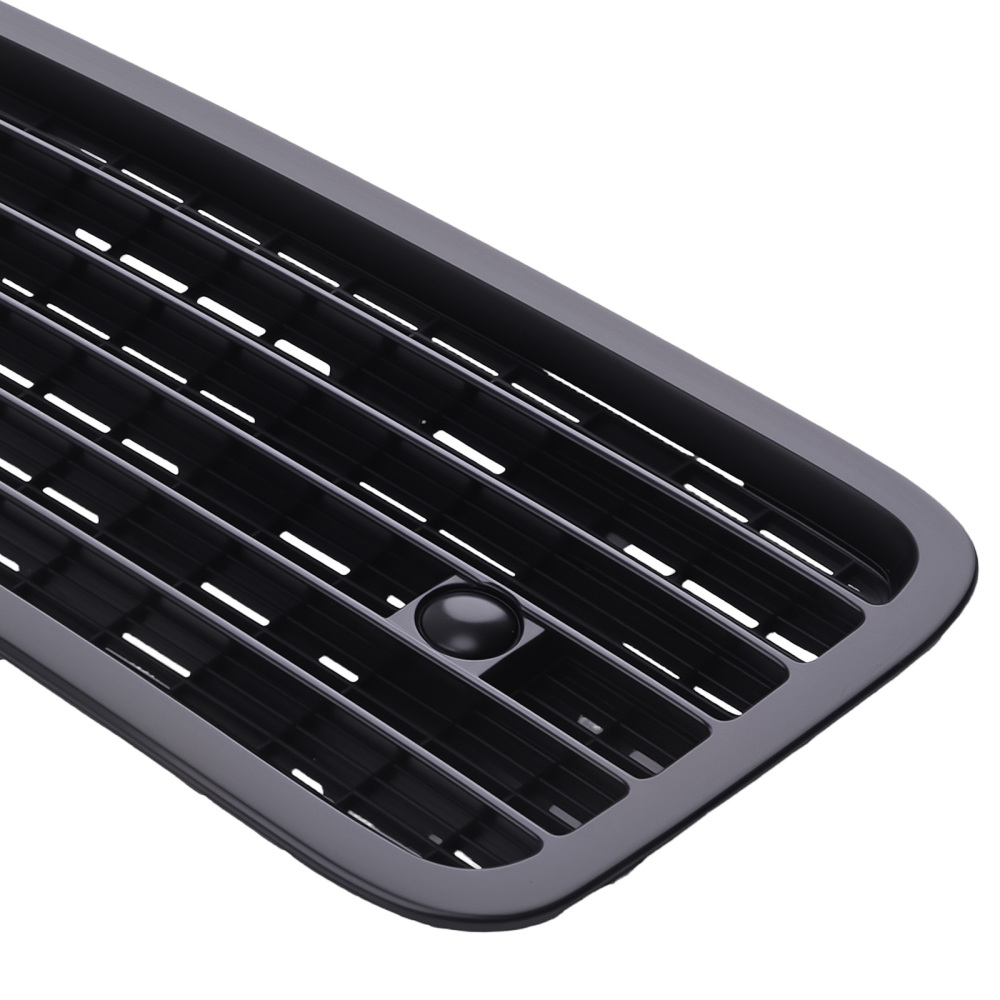 Hood Air Grille compatible for Mercedes S550 W221 2007-2013 2218800305 ABS Black Pair