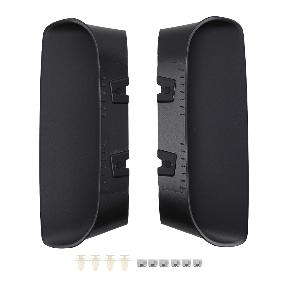 Black Hood Air compatible for Vent Bezel compatible for Dodge Challenger Redeye 19-20 68378080AB Pair