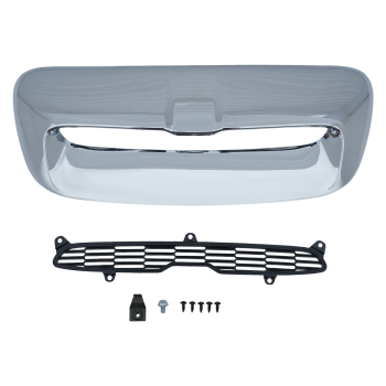 Chrome ABS Hood compatible for Vent Grille Cover compatible for Mini Cooper S R55 R56 R57 R58 07-14