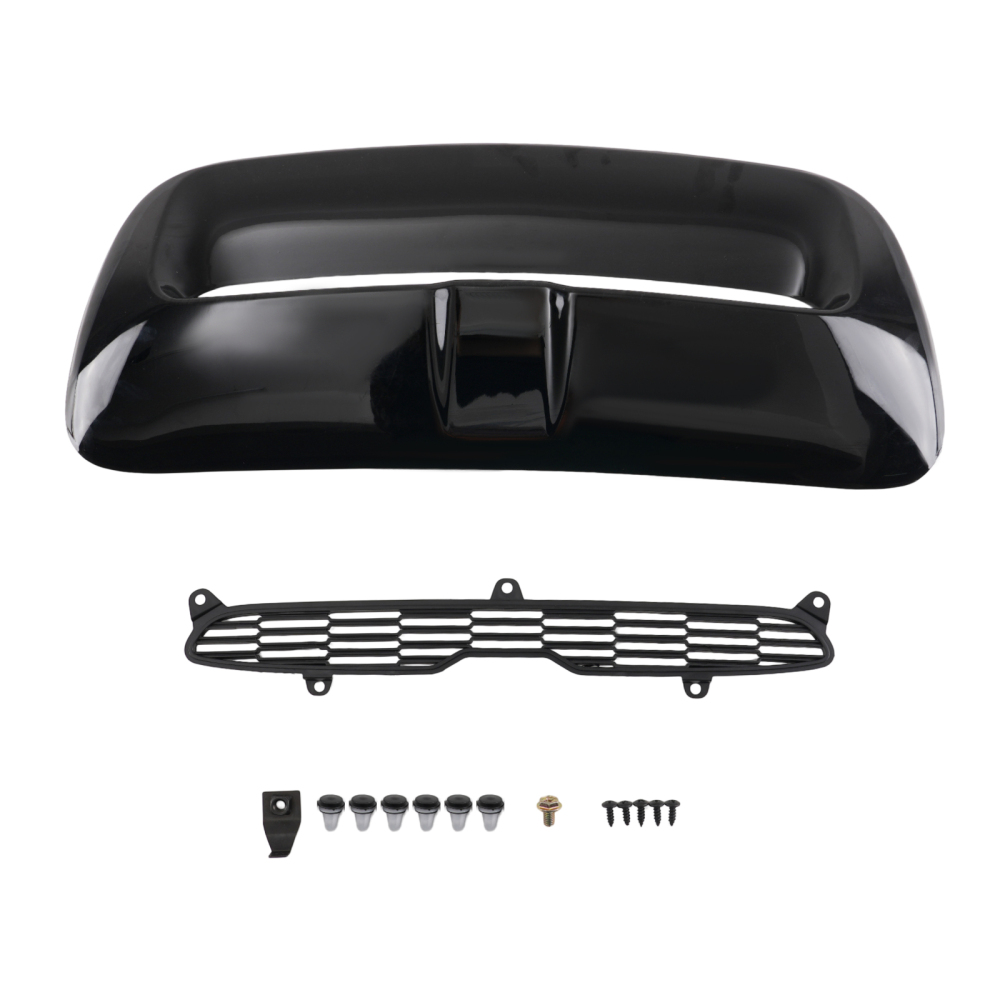 Black ABS Hood Air compatible for Vent Compatible for Mini Cooper S R55 R56 R57 R58 2007-2014 Upper