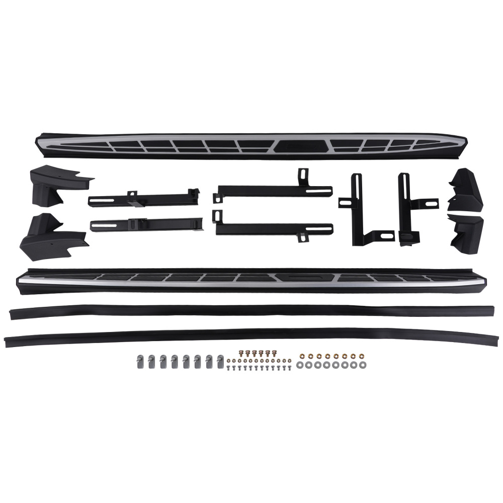 Aluminum Side Running Boards compatible for Kia Sportage MK4 2016-2021 Non-Slip Step Design