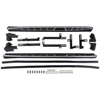 Aluminum Side Running Boards compatible for Kia Sportage MK4 2016-2021 Non-Slip Step Design