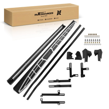 Aluminum Side Running Boards compatible for Kia Sportage MK4 2016-2021 Non-Slip Step Design