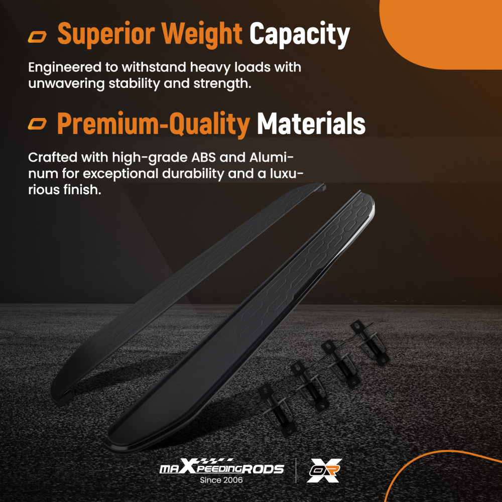 Nerf Bars Side Steps Running Boards compatible for Range Rover Evoque L538 11-18 Non-slip