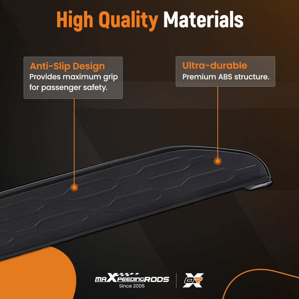 Nerf Bars Side Steps Running Boards compatible for Range Rover Evoque L538 11-18 Non-slip