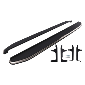 Nerf Bars Running Board Kit compatible for Range Rover Evoque L551 2018+ Side Steps Black