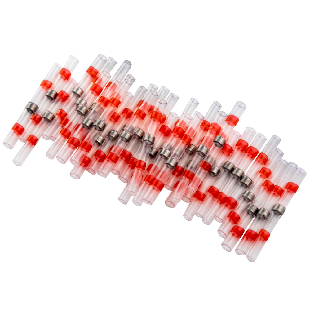 300 Connettori A SaldareTermoretraibiliDi Testa Set Di Connettori A Crimpare
