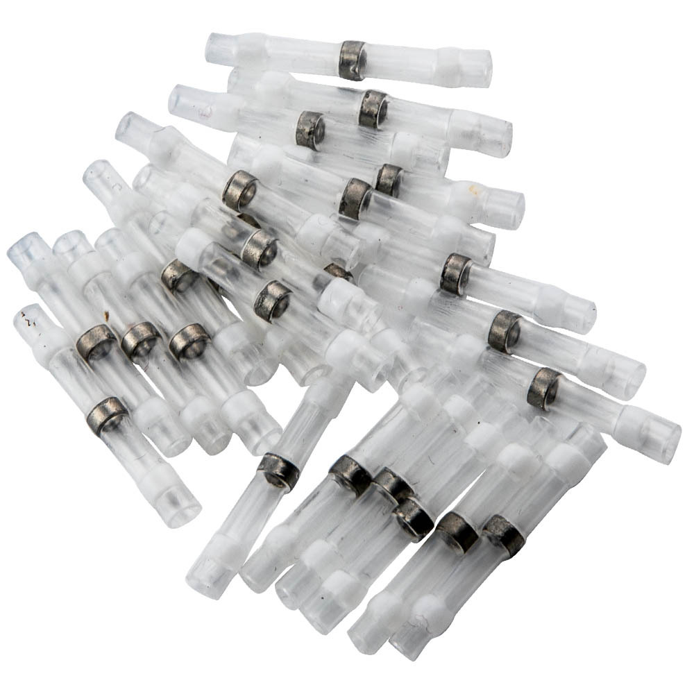 300 Connettori A SaldareTermoretraibiliDi Testa Set Di Connettori A Crimpare