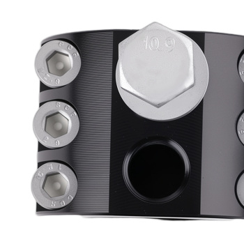 Steering Stabilizer Tie Rod Clamp 1-5/8OD tube compatible for Jeep Wrangler JL JT