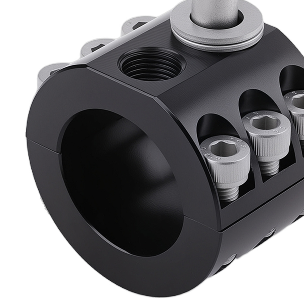 Steering Stabilizer Tie Rod Clamp 1-5/8OD tube compatible for Jeep Wrangler JL JT