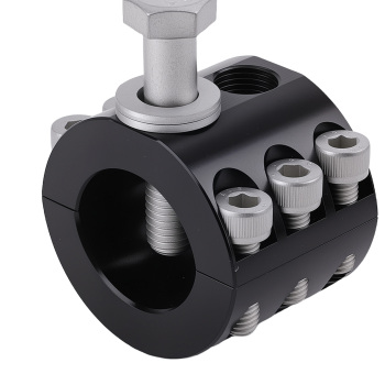 Steering Stabilizer Tie Rod Clamp compatible for Jeep JK JKU JL JLU 2007+ 1-1/2 OD Tube