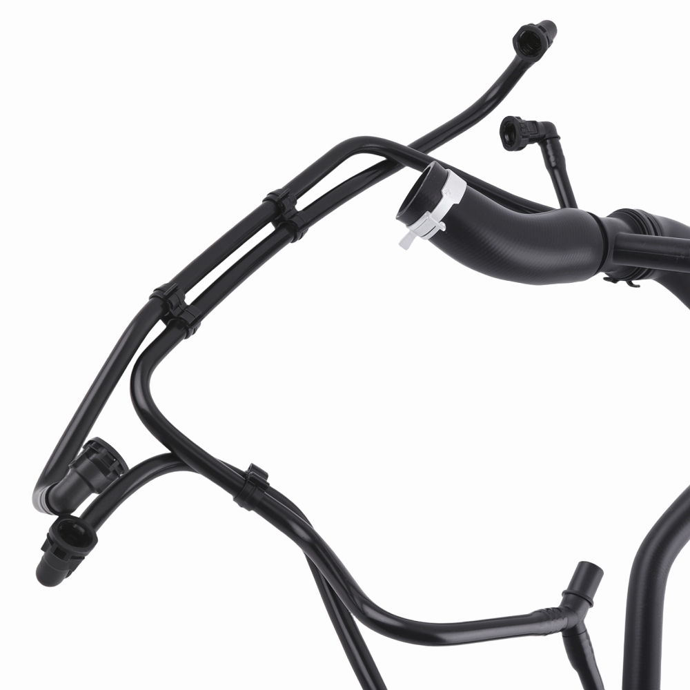 Upper Supercharger Coolant Hose Black compatible for Land Rover Discovery 2017-2020