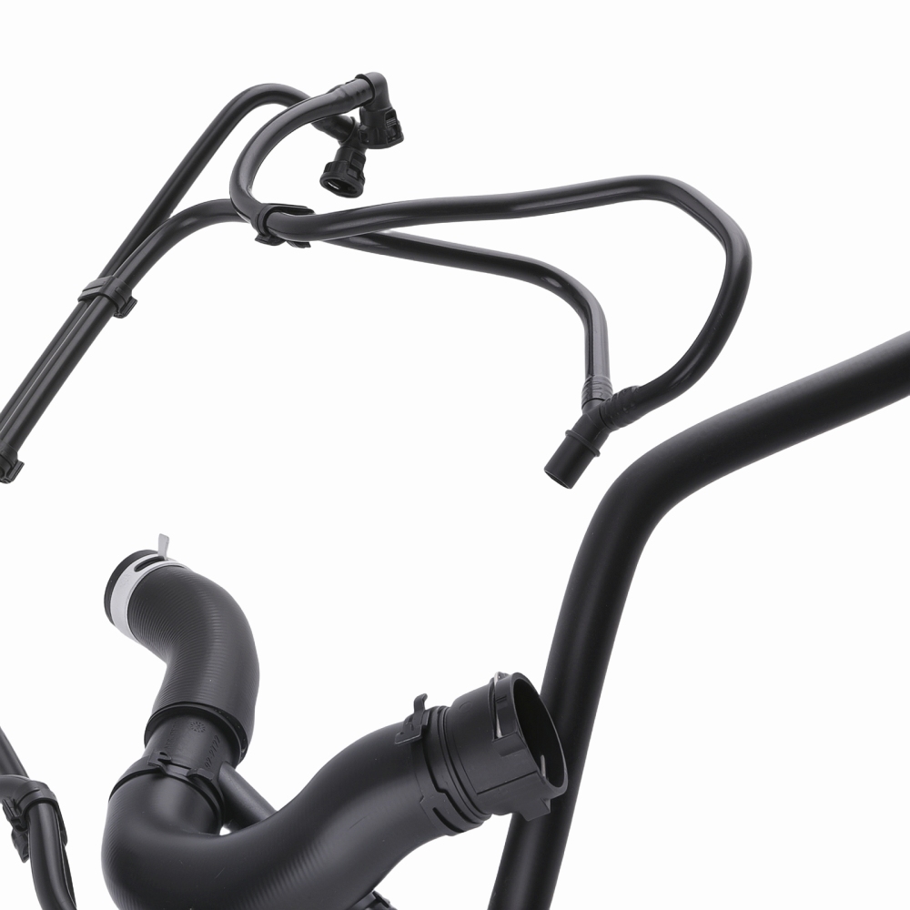 Upper Supercharger Coolant Hose Black compatible for Land Rover Discovery 2017-2020