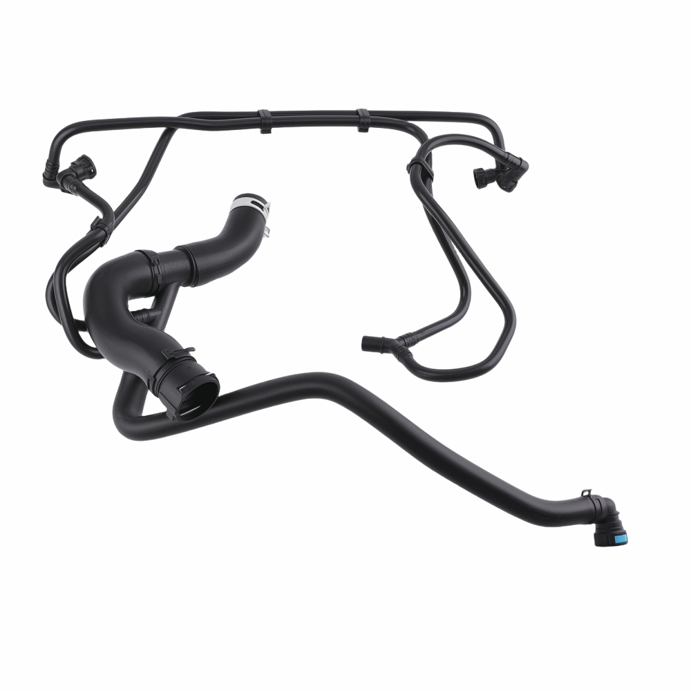 Upper Supercharger Coolant Hose Black compatible for Land Rover Discovery 2017-2020