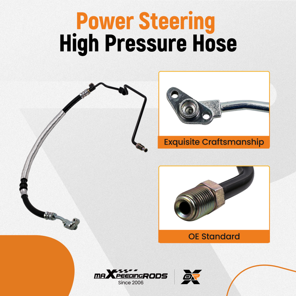 Assieme Tubo Pressione Servosterzo compatibile per Honda Odyssey 3.5 Liter 53713SHJA02 Adatto per guida a sinistra