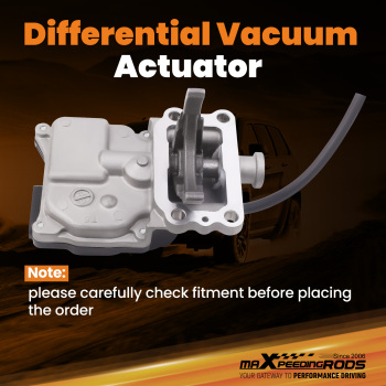 Compatible for Toyota Tacoma 2005-2019 4WD Front Differential Vacuum Actuator 41400-35034