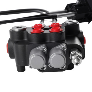 Cable Remote Control Valve Kit w/ 2 Spool Valve 80lpm 2 Cables Remote Joystick