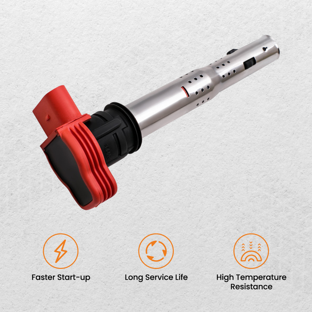 4X compatibile per Audi R8 Rosso Bobina Pack Set 2.0 Tfsi/2.0Tsi A3/Compatibile per Golf 5/Leon 06E905115E