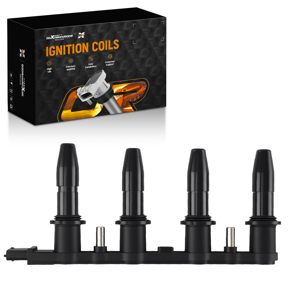 Bobine Allumage Zündmodul compatible pour Opel Astra H 1.6+1.8 Corsa D 1.6 Meriva A 1.6