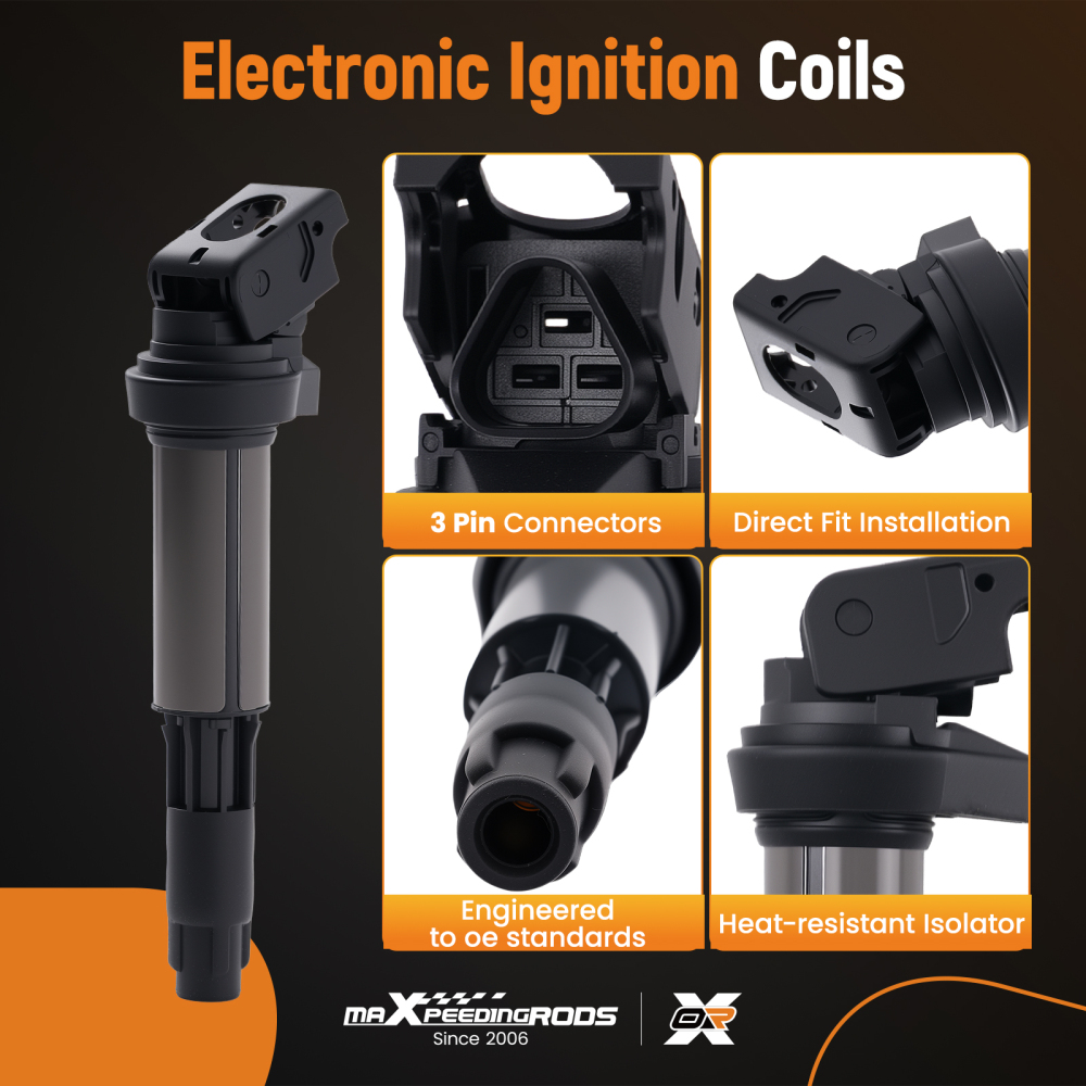 Ignition Coil Kit compatible for BMW 116i/118i/120i E87/E88 2004-2011 9806702780