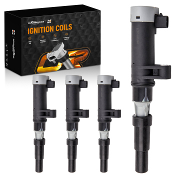 4pcs Ignition Coil compatible for Renault Clio Kangoo Megane Laguna Scenic 1.4L 1.6L 2.0L