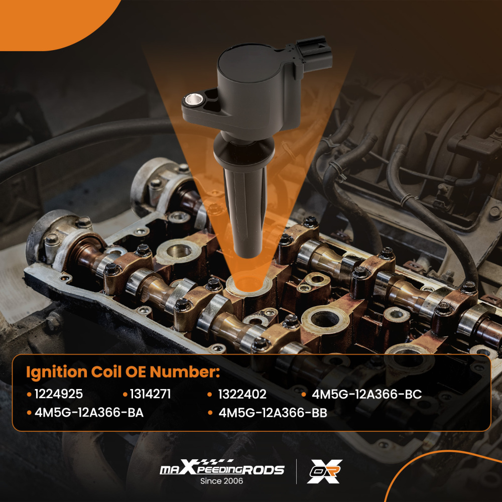 4pcs Bobina compatibile per Ford Mondeo Galaxy S-Max 2.0L 2006-2015 4M5G-12A366-BA