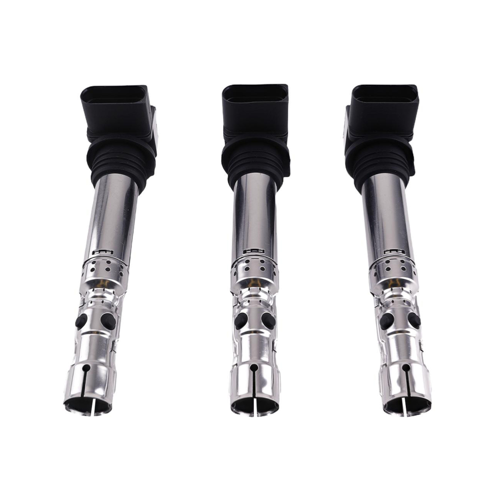 3x Bobine daccensione compatibile per VW Polo compatibile per Skoda Fabia 1.2L 40KW 03D905105C
