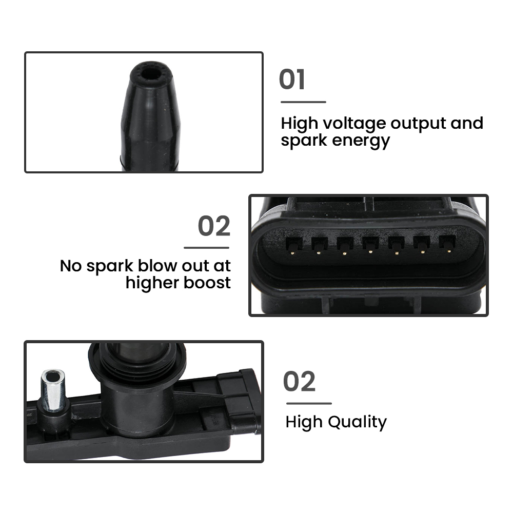Ignition Coil Pack compatible for Vauxhall Astra Insignia Mokka compatible for Chevrolet Aveo 2009-2018