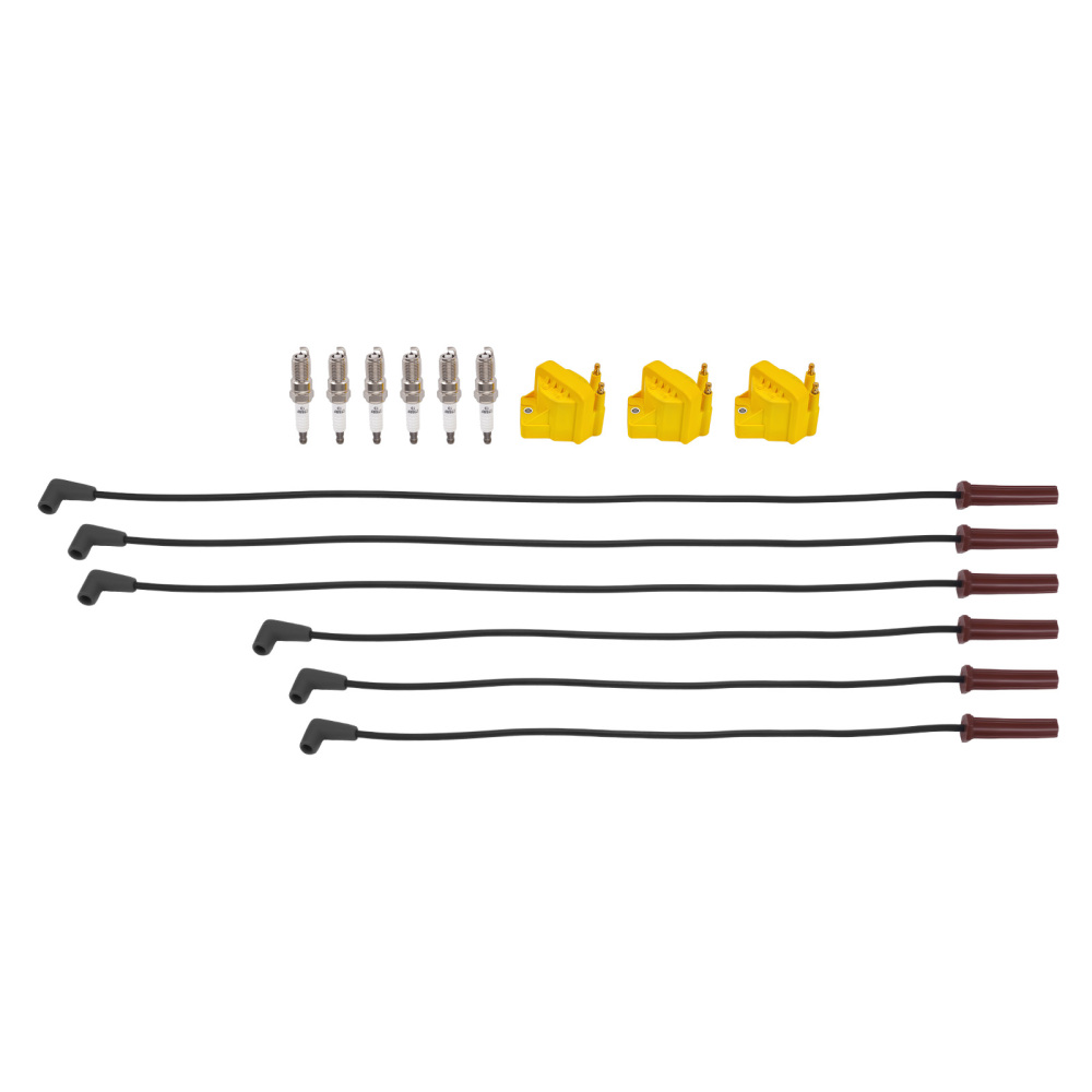 Ignition CoilSpark PlugWire compatible for Buick Century compatible for Regal Chevy Camaro 3.8L V6