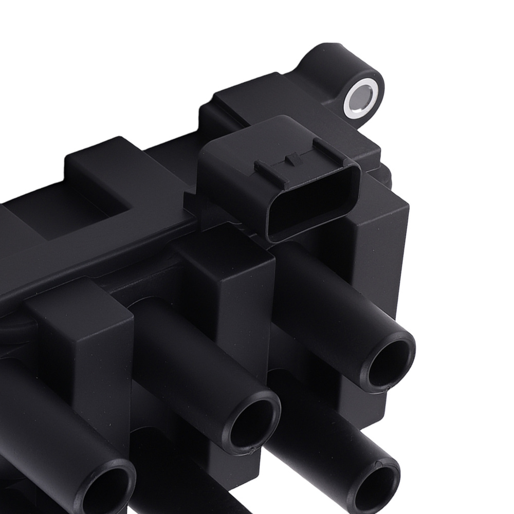 Electronic Ignition Coil compatible for Ford E150/E250 2001-2003 FD498 Black