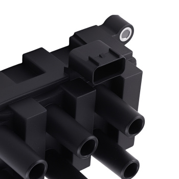 Electronic Ignition Coil compatible for Ford E150/E250 2001-2003 FD498 Black