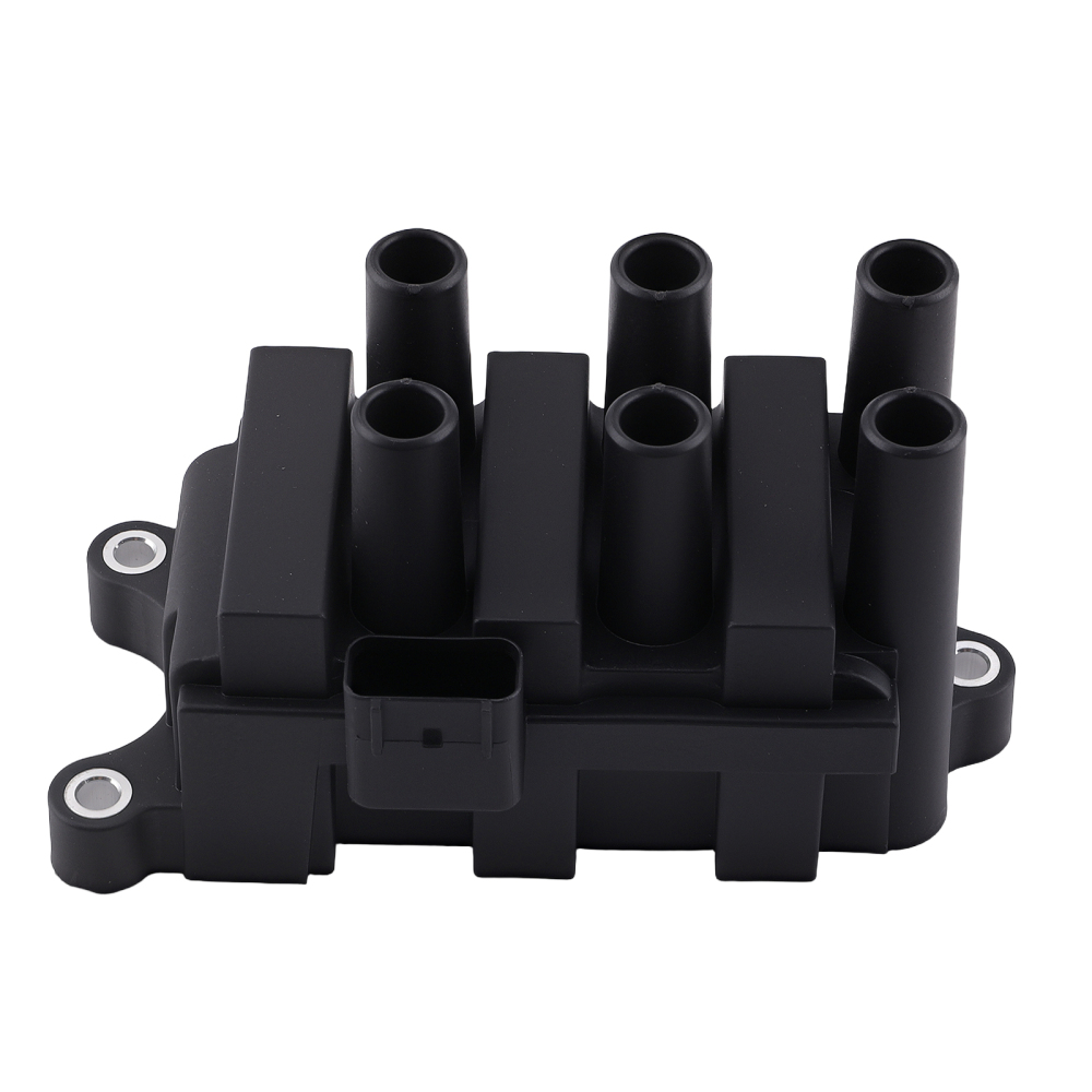 Electronic Ignition Coil compatible for Ford E150/E250 2001-2003 FD498 Black