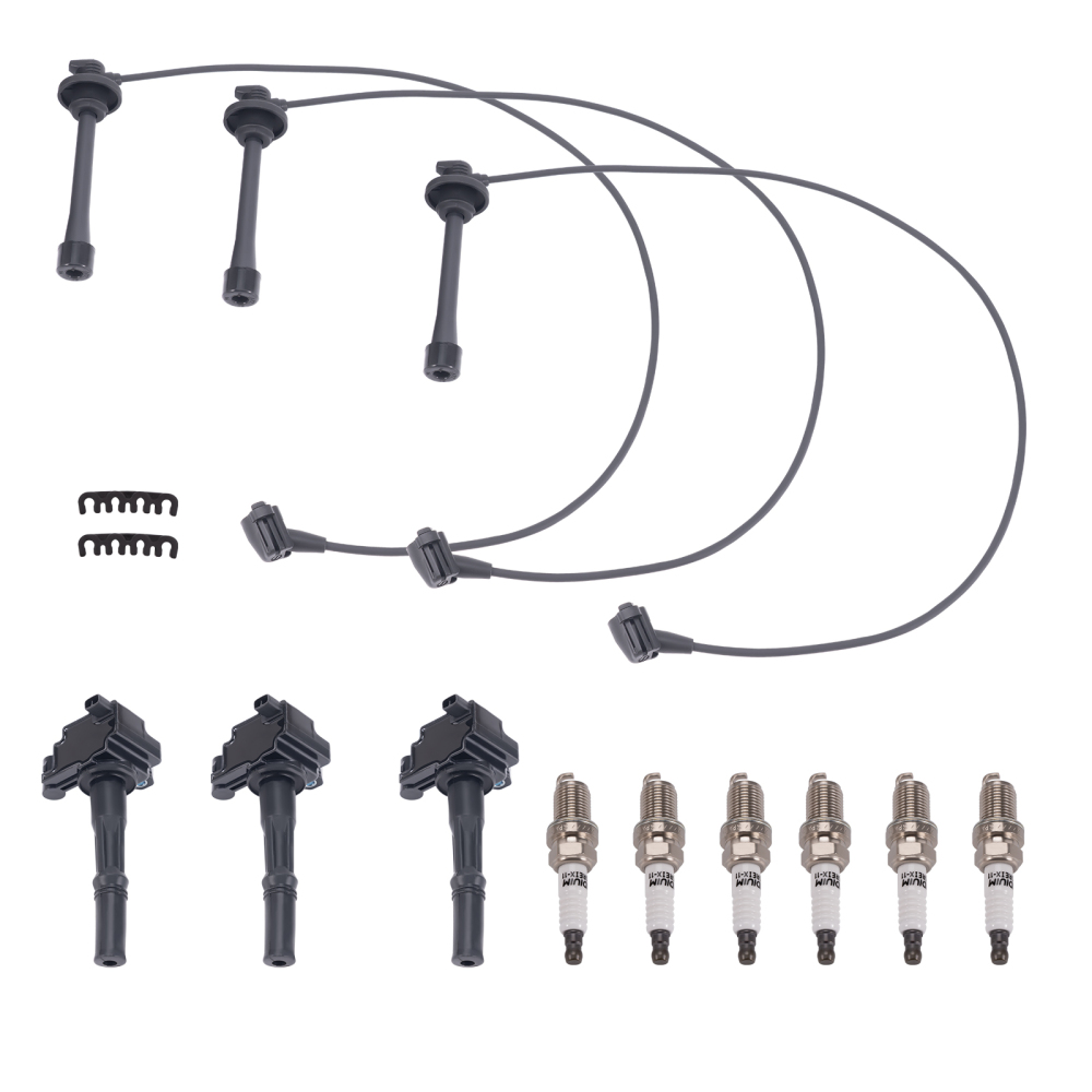 Ignition CoilSpark PlugWire compatible for Toyota 4Runner Tacoma 3.4L V6 1995-2004