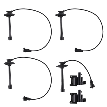 2x Ignition CoilWire Set compatible for Toyota Camry 2.2L 1997-2001 UF180 90919-02218