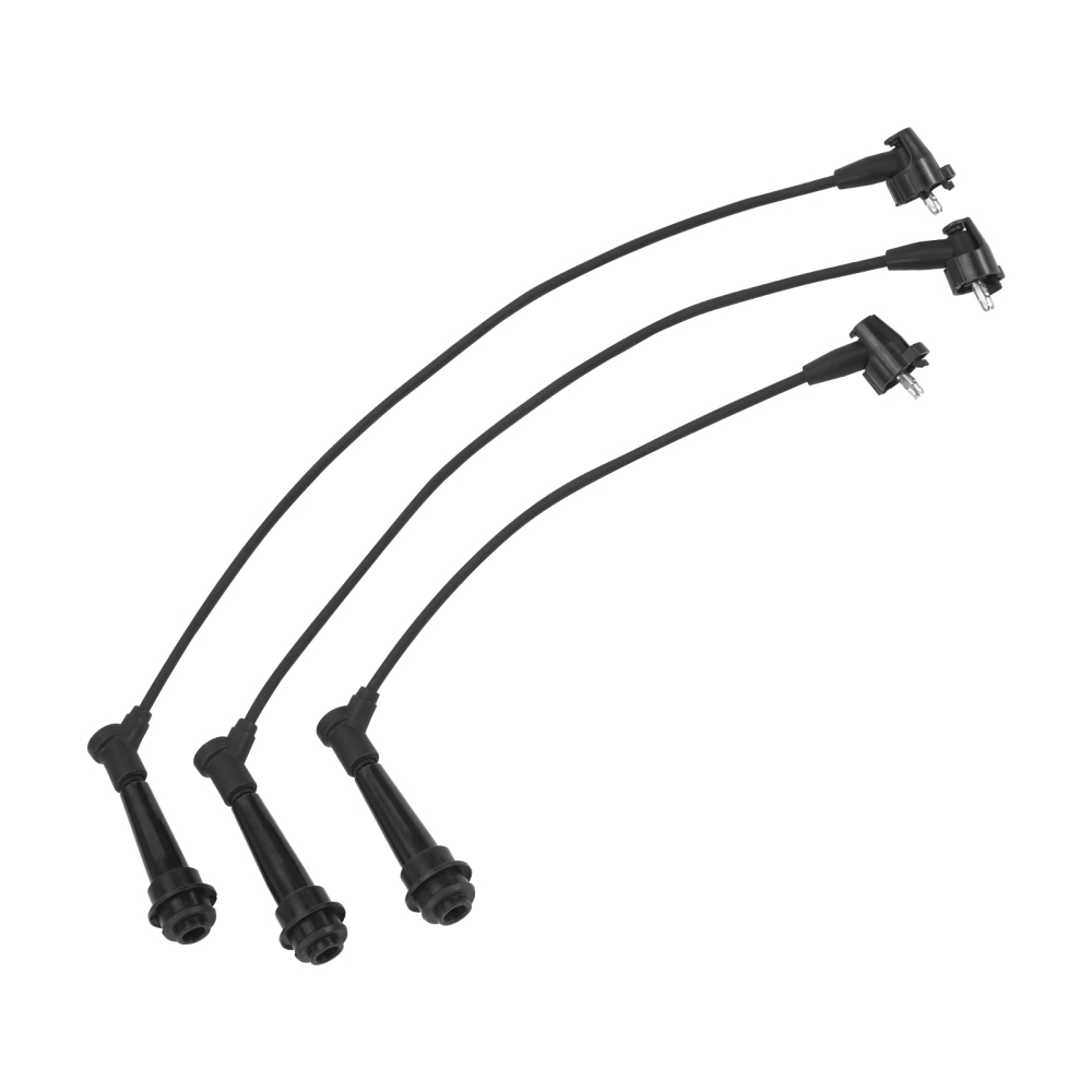 Ignition Coil + Spark Plug + Wire Set compatible for Lexus GS/IS/SC300 3.0L l6 90919-02216