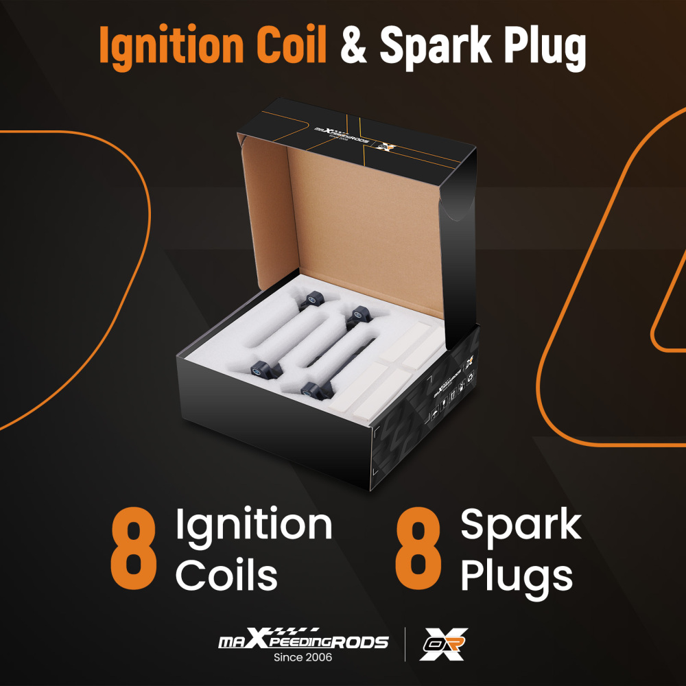 8Ignition CoilsIridium Spark Plugs compatible for Toyota 4Runner Land Cruiser Sequoia